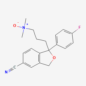 Chemical structure of Citalopram N-oxide