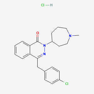 Chemical structure of Azelastine Hydrochloride