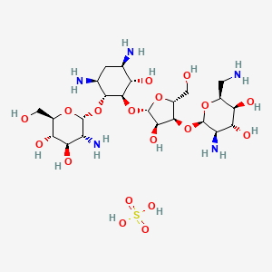 Chemical structure of Paromomycin Sulfate