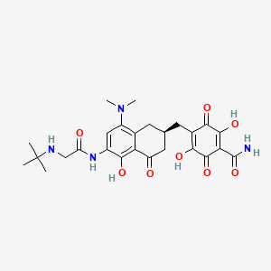 Chemical structure of Tigecycline (open C-ring D-ring) Quinone