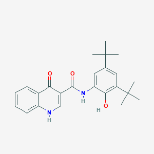 Chemical structure of Ivacaftor Orthoisomer