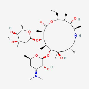 Chemical structure of N-Desmethyl Azithromycin B
