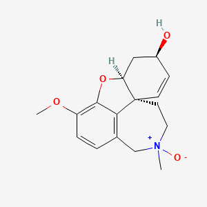 Chemical structure of Galanthamine N-Oxide
