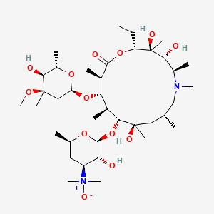 Chemical structure of Azithromycin 3'-N-oxide