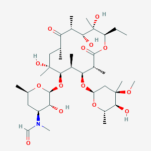 Chemical structure of N-Formyl Erythromycin A (>90%)