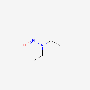 Chemical structure of N-Ethyl-N-nitroso-2-propanamine