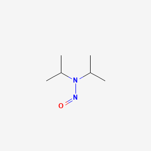 Chemical structure of Nitrosodiisopropylamine