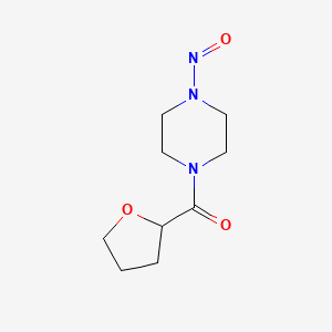 Chemical structure of N-Nitroso Tetrahydrofuroylpiprazine