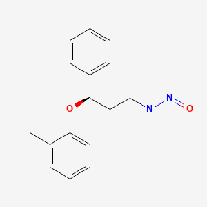 Chemical structure of N-nitroso-atomoxetine
