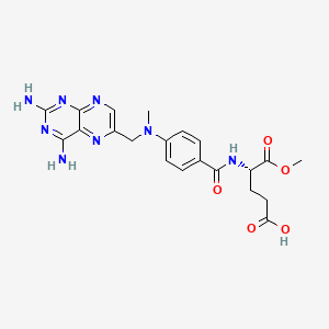 Chemical structure of Methotrexate 1-methyl ester