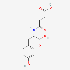 Chemical structure of N-Succinyl-L-tyrosine