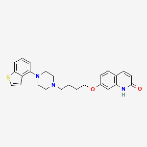 Chemical structure of Brexpiprazole