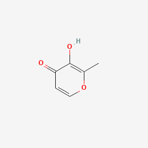 Chemical structure of Maltol