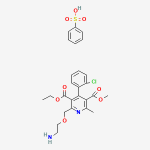 Chemical structure of Dehydro Amlodipine Besylate