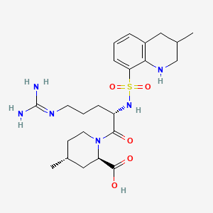Chemical structure of Argatroban