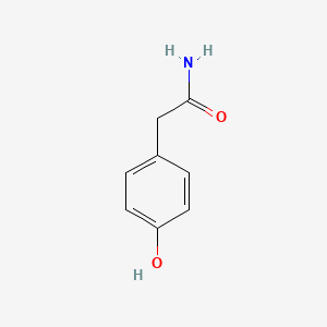 Chemical structure of (4-Hydroxyphenyl)acetamide