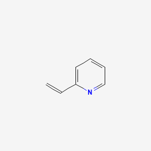 Chemical structure of 2-Vinylpyridine