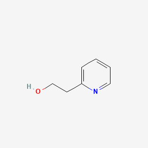 Chemical structure of 2-(2-Hydroxyethyl)pyridine