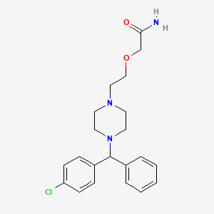 Chemical structure of Cetirizine amide