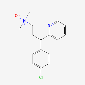 Chemical structure of Chlorpheniramine N-oxide