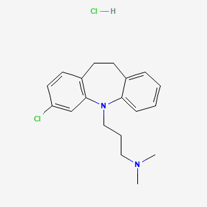Chemical structure of Clomipramine Hydrochloride