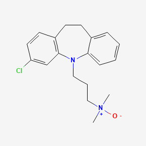 Chemical structure of N-Oxide chlorimipramine