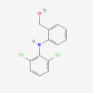Chemical structure of (2-((2,6-Dichlorophenyl)amino)phenyl)methanol