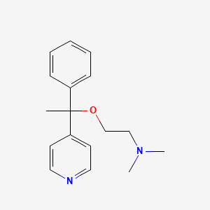Chemical structure of Doxylamine pyridine-4-yl