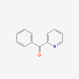 Chemical structure of 2-Benzoylpyridine