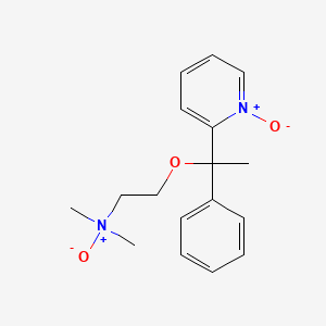 Chemical structure of Doxylamine dioxide
