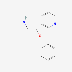 Chemical structure of N-Desmethyldoxylamine