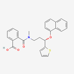 Chemical structure of (S)-Duloxetine Phtalamide