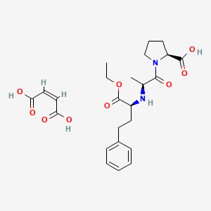 Chemical structure of Enalapril Maleate