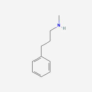 Chemical structure of N-Methyl-3-phenylpropan-1-amine
