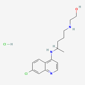 Chemical structure of Cletoquine Hydrochloride