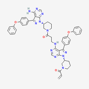 Chemical structure of Ibrutinib dimer
