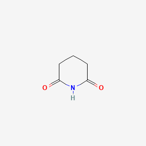 Chemical structure of Glutarimide