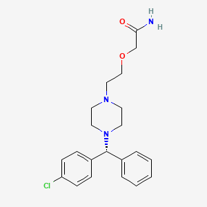 Chemical structure of Levocetirizine amide