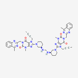 Chemical structure of Linagliptin dimer
