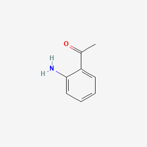 Chemical structure of 2'-Aminoacetophenone