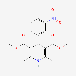 Chemical structure of m-Nifedipine