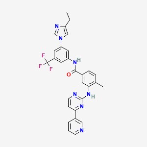Chemical structure of Unii-7P2NA8K11P