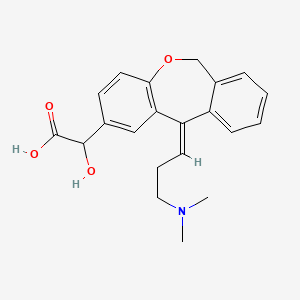 Chemical structure of alpha-Hydroxyolopatadine