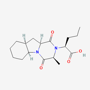 Chemical structure of Perindoprilat lactam A