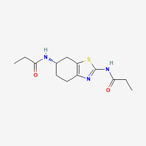 Chemical structure of Pramipexole diamide