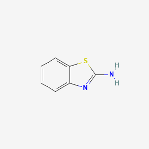 Chemical structure of Benzo(d)thiazol-2-amine