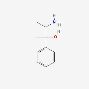 Chemical structure of 3-Amino-2-phenylbutan-2-ol