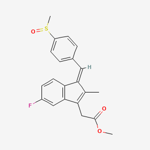 Chemical structure of Sulindac Methyl Ester