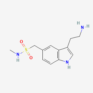 Chemical structure of Didesmethyl sumatriptan