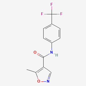 Chemical structure of Leflunomide